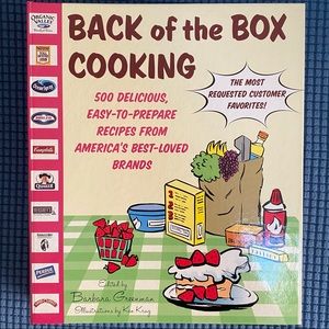Back Of The Box Cooking Cookbook
